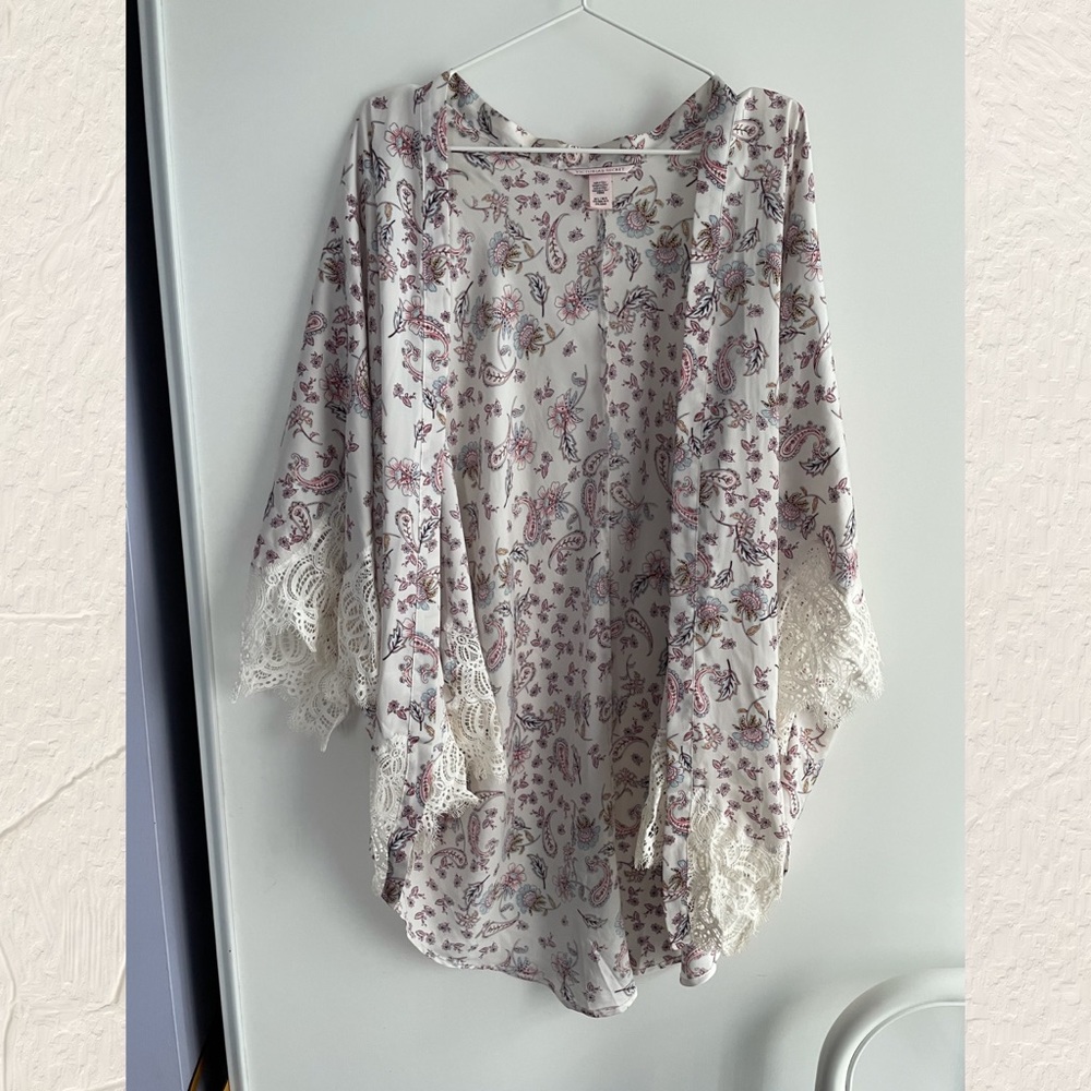 Victoria's secret lace robe